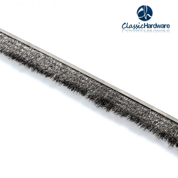 Stainless steel strip brush
