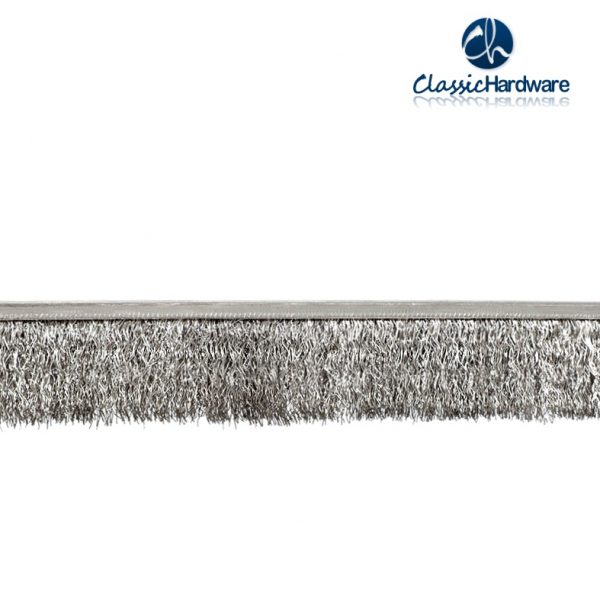 Stainless steel strip brush