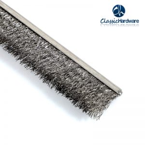 Stainless steel strip brush