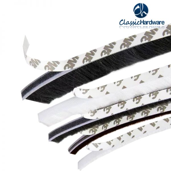 Self Adhesive Seal Strip Dustproof Seal Strip Window Door Brush Seal Strip Windproof Weatherstrip