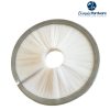 inverted disc brush