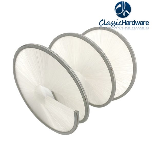 inverted disc brush