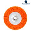 Abrasive nylon wheel brush
