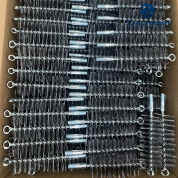 Steel wire boiler brush