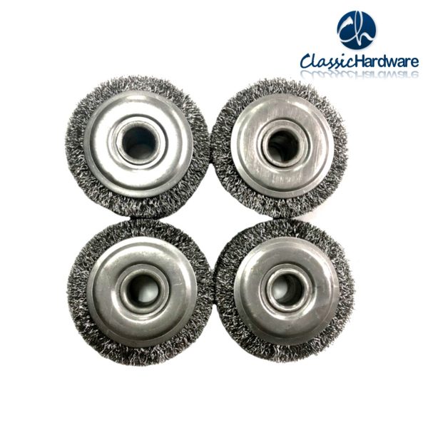 Wire Wheel Brush - Stainless Steel Paint Stripping Wheel