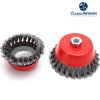 Wire Wheel Brush Cup Brush Set - Twist Knotted Wire Wheel Brush